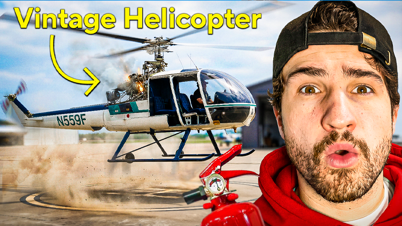 Will this Helicopter Start for the First Time in 20 Years?!